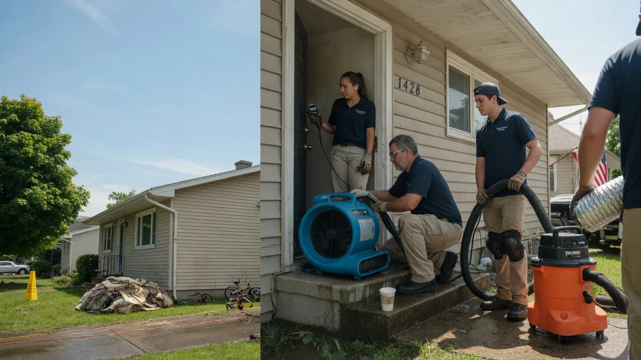 Water Damage Restoration in Sainte Marie, IL near me